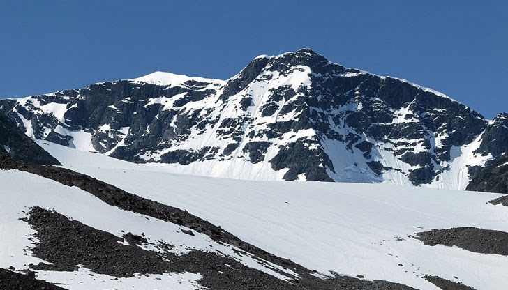 Вследствие на горещините в Арктика ледникът е загубил статута си на най-висока точка в Швеция