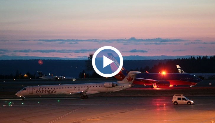 Служител на авиокомпания откраднал самолета и излетял без разрешение