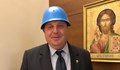 Каракачанов се появи със синя каска на коалиционния съвет