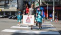 Нови пешеходни пътеки в Русе за първия учебен ден
