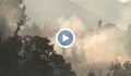 Голям пожар край град Баня