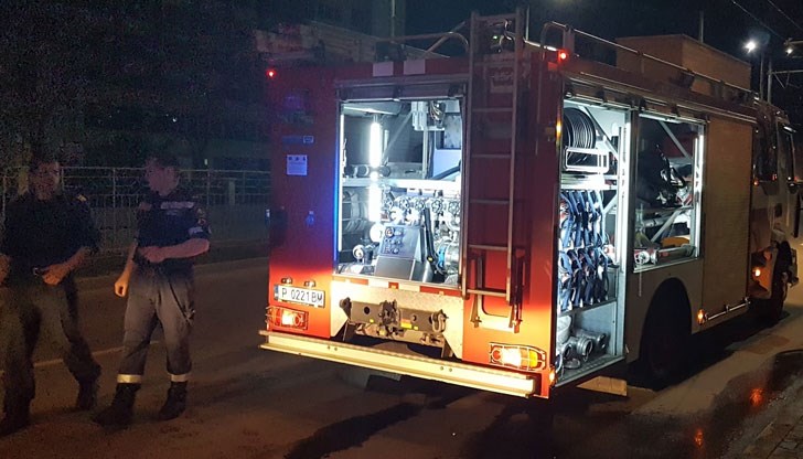 На този етап не е ясно дали става дума за обикновен инцидент или за умишлен палеж