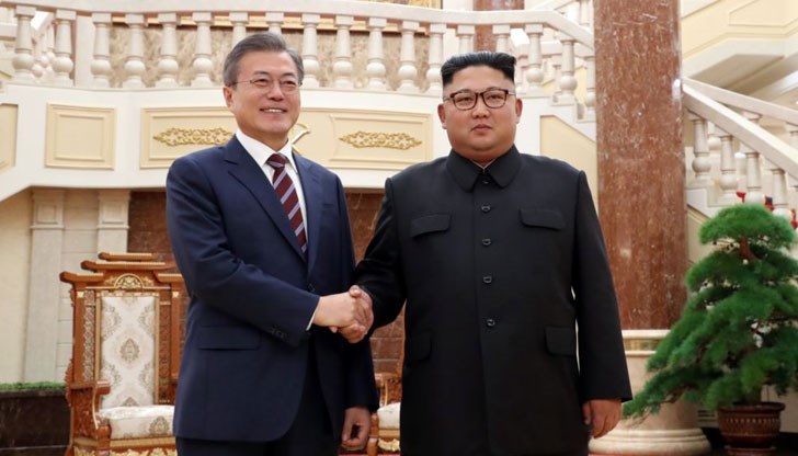 Лидерите на Северна и Южна Корея подписаха историческо споразумение