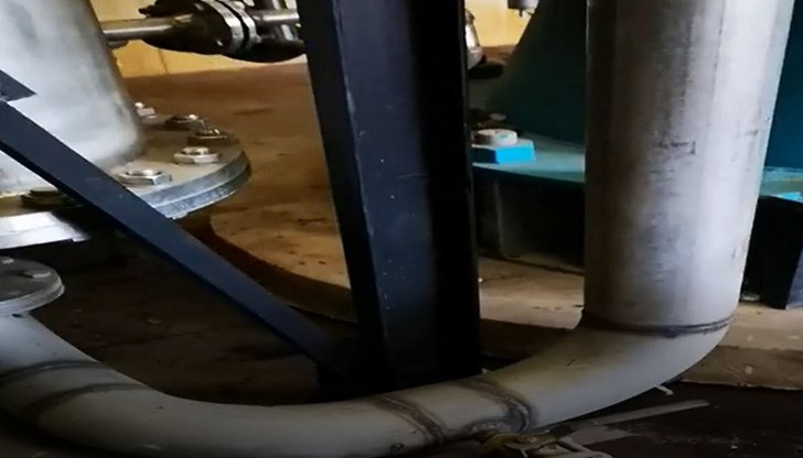 Въпросният кран не е включен към измервателните устройства Въпросният кран не е включен към измервателните устройства