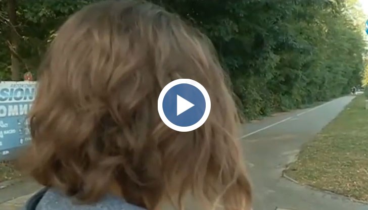 Ударената от шофьор на джип следвала с колата си линейка, която транспортирала съпруга й в болница