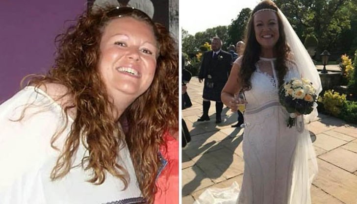 Трансформацията на 136-килограмовата дама станала за година и половина