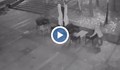 Мъж краде пейка от заведение в Карлово