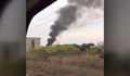 Пожар в сградата на бившия Винпром в Нова Загора
