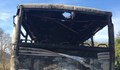 Автобус с работници се запали край Мездра