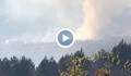 Пожарът над Княжево изпепели над 200 декара треви