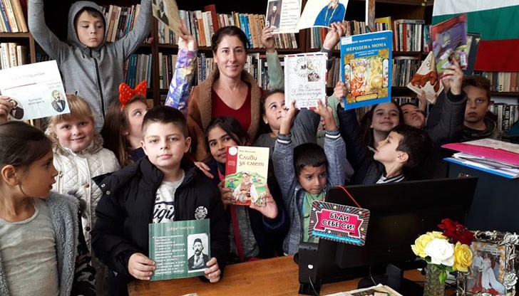 Посещението беше част от мероприятията, организирани във връзка с Националната седмица на четенето