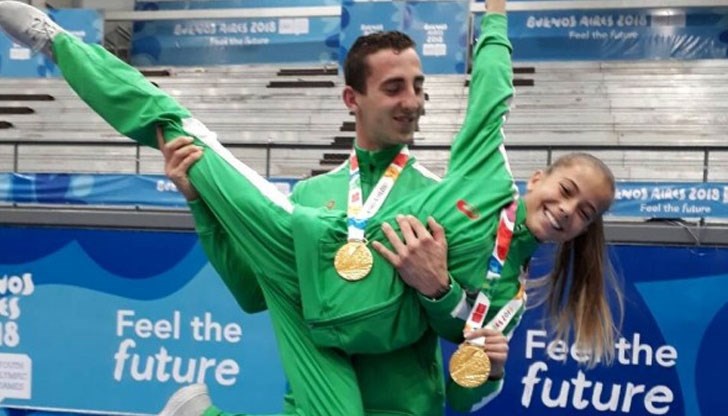 Костадинова и Димитров вече спечелиха по един златен медал от Игрите преди седмица