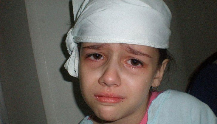 10-годишното момиченце е на път да остане без зрение