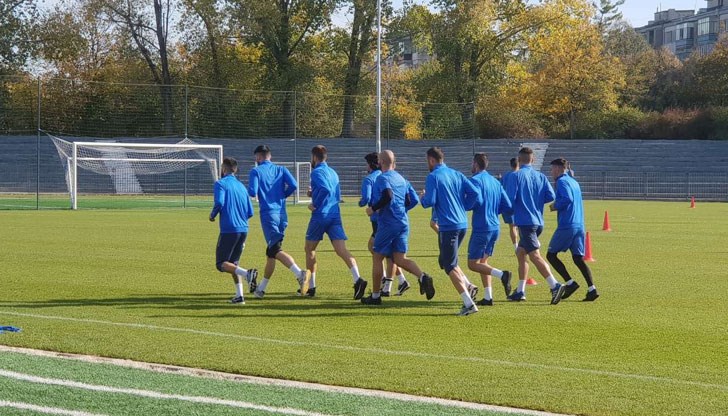 "Драконите" направиха тренировка на спортната база на клуба