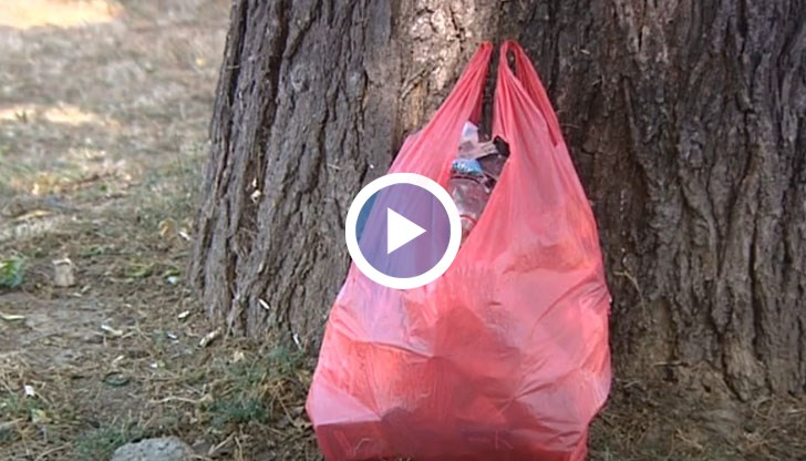 Тодор вече 2 месеца винаги носи в себе си една торба, която пълни с чужди отпадъци