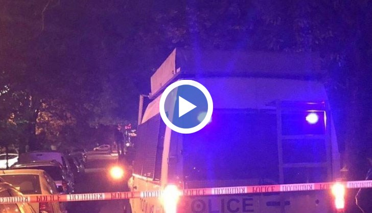 Охранителна камера е заснела единият от ранените при нападението