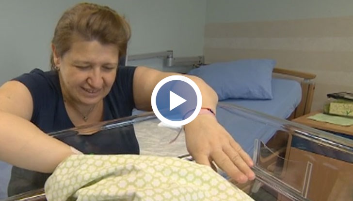 Малката Рая проплаква преди два дни и сбъдва мечтата на своята майка Надя