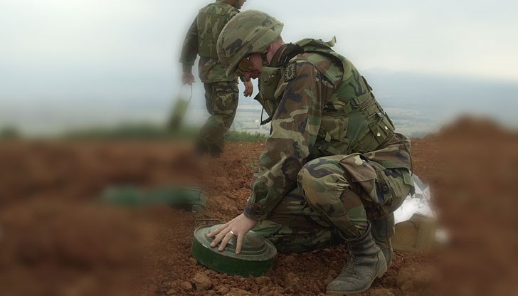 Модулно формирование от Националния военен университет е унищожило невзривения боеприпас