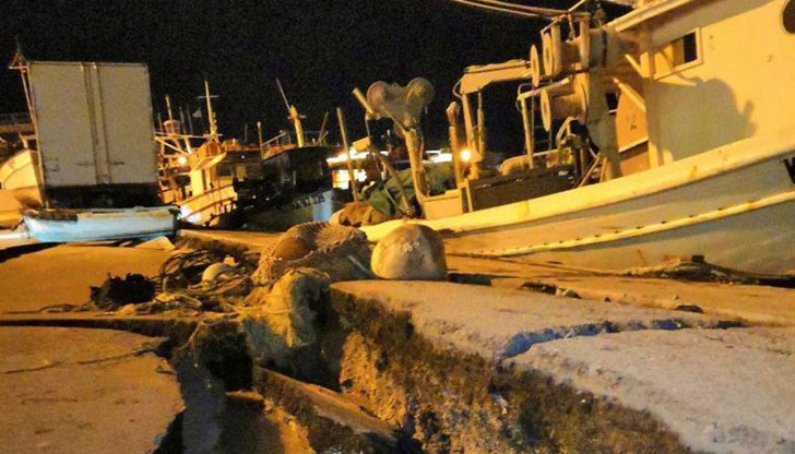 Преместването е било главно в хоризонтална плоскост Преместването е било главно в хоризонтална плоскост