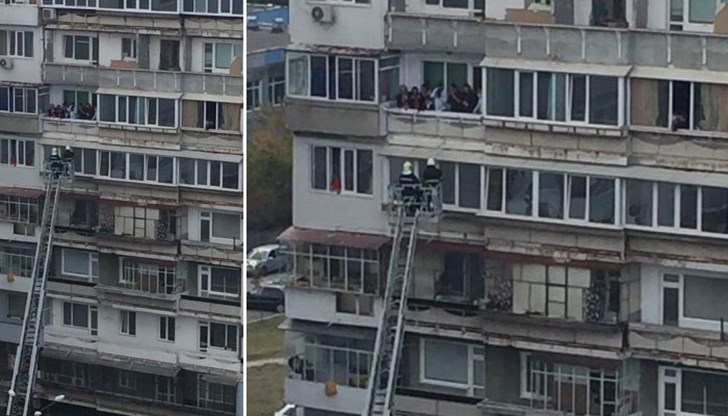 Варненски пожарникар избра нестандартен начин да отпразнува най-важния ден в живота си