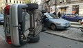 Зрелищна катастрофа на улица "Славянска"