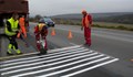 Полагат шумяща маркировка на пътя Русе - Варна