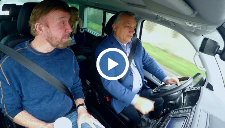 Екшън звездата се срещна с Орбан по време на неотдавнашното си посещение в Будапеща