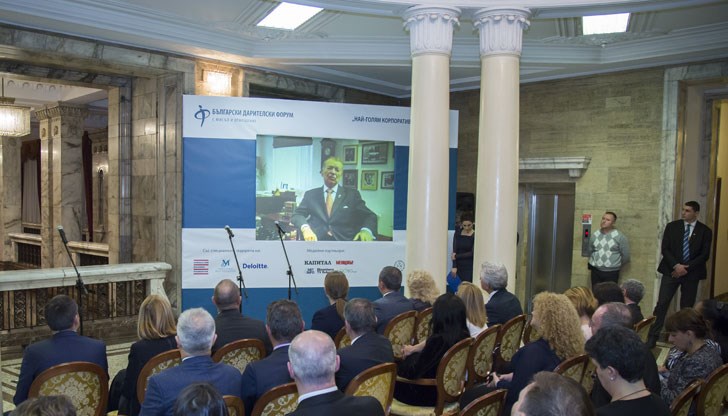 Филантропът бе отличен от президентът Румен Радев