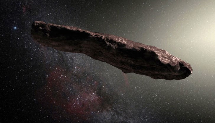 Необичаен обект премина през Слънчевата система миналата година