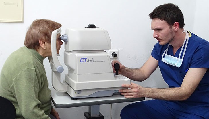 Прегледите ще се проведат в отделение Очни болести на 12-я етаж в Хирургичен блок на лечебното заведение Прегледите ще се проведат в отделение Очни болести на 12-я етаж в Хирургичен блок на лечебното заведение