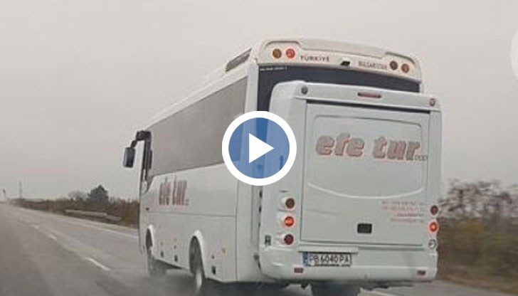 Шофьор обърка магистрала „Марица“ с рали писта