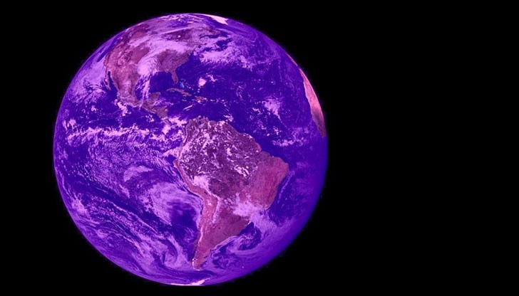 Преди около 2.3 млрд. години животът на Земята е бил по-скоро лилав Преди около 2.3 млрд. години животът на Земята е бил по-скоро лилав