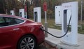 Tesla покрива цяла Европа със супербързи зарядни станции