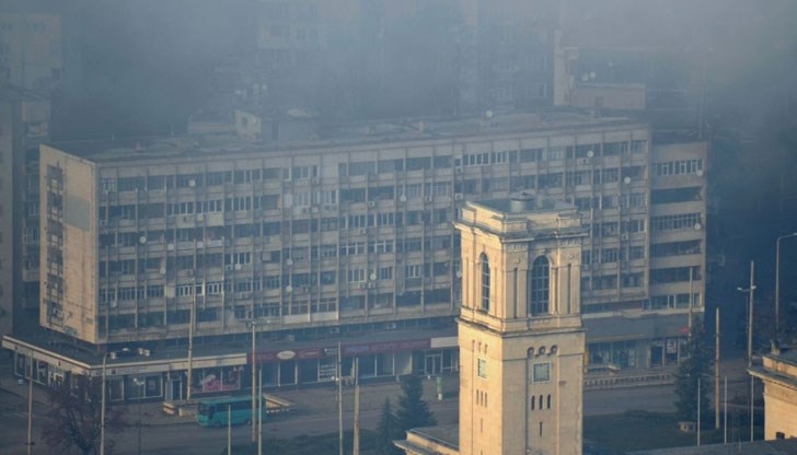 Датчиците на Европейският индекс за чистота на въздуха показват наднормено замърсяване на въздуха