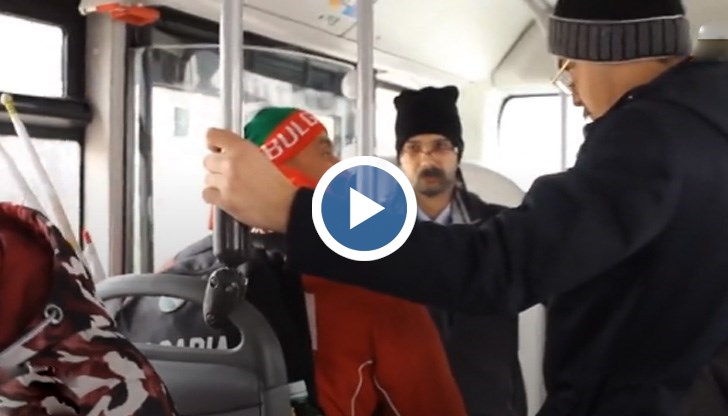 Скрита камера в градския транспорт