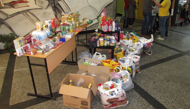 Храни, препарати и ел.уреди се събират по време на акцията в ОУ „Любен Каравелов“