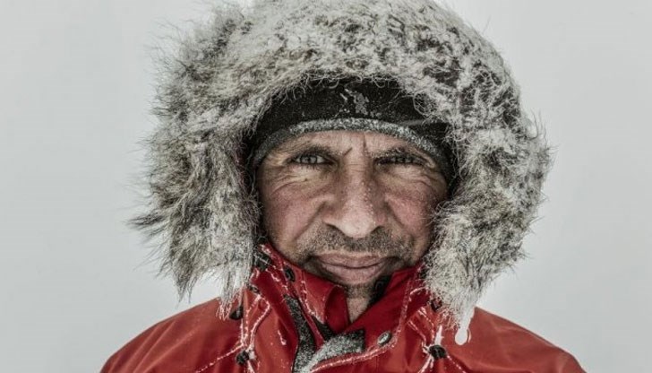 На Луис Ръд бяха необходими 56 дни за изтощителното 1500-километрово прекосяване на континента със ски