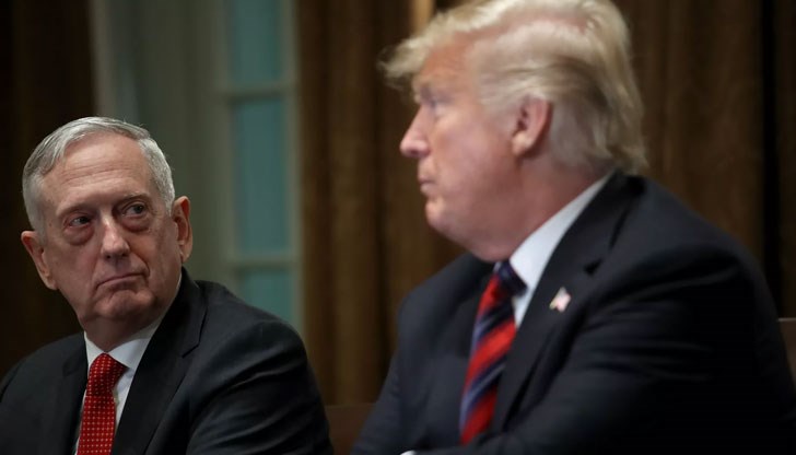 Оставката на Джеймс Матис идва след решението на Тръмп да изтегли американските войски от Сирия Оставката на Джеймс Матис идва след решението на Тръмп да изтегли американските войски от Сирия