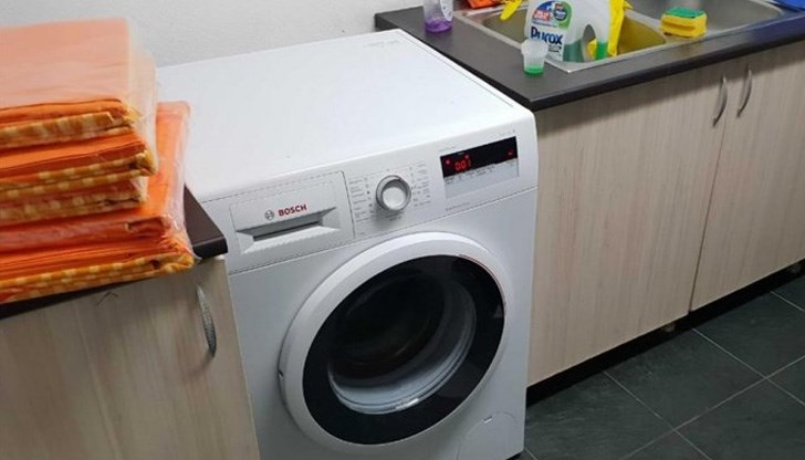 Настанените в центъра деца с увреждания имаха спешна нужда от перална машина Настанените в центъра деца с увреждания имаха спешна нужда от перална машина