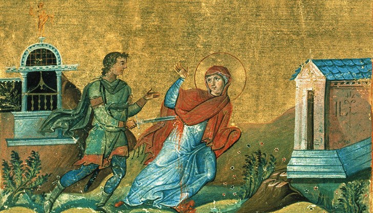 Света Анисия раздала цялото си богатство на бедните