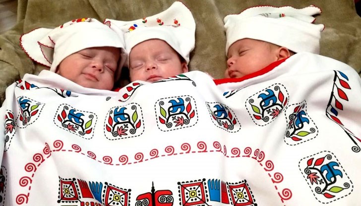 Домът на Иван и Величка е изпълнен с тройно щастие