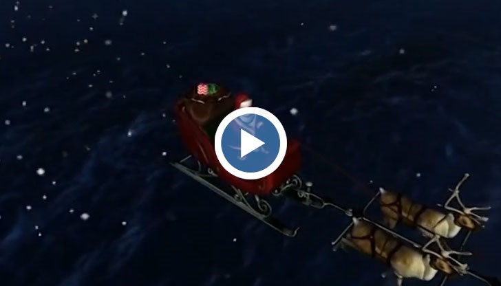 Традицията с проследяването на маршрута на шейната на Дядо Коледа датира от 1955 година