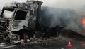 Камион изгоря на АМ “Марица“