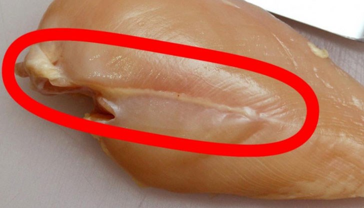 Белите ивици върху пилешкото филе трябва да ви спират да го купувате Белите ивици върху пилешкото филе трябва да ви спират да го купувате
