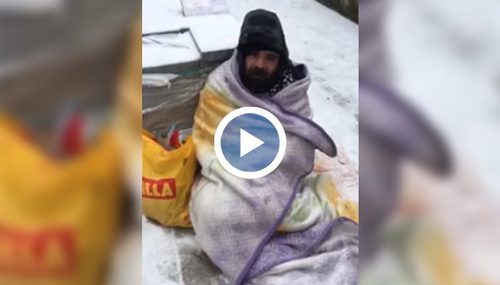 40-годишният Георги е без лична карта и отказват да го приемат в приют