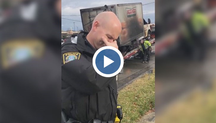 Изгорял камион с понички хвърли в траур полицейски участък в американския щат Кентъки