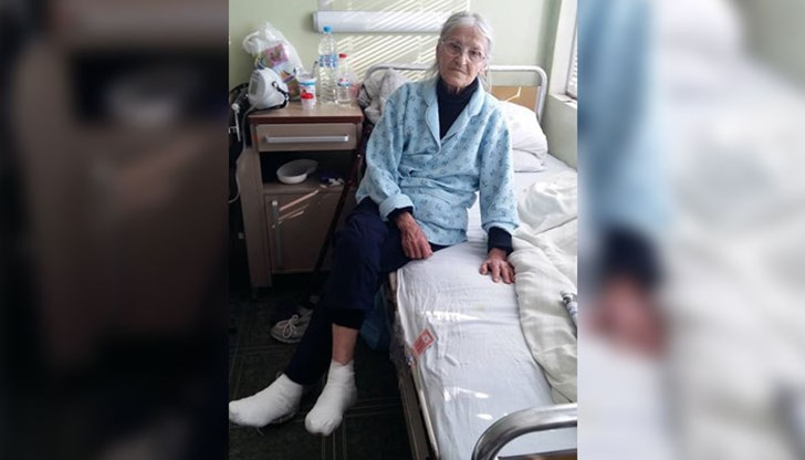 Жената е получила измръзване на крайниците и в момента е под грижите на медиците във великотърновската болница
