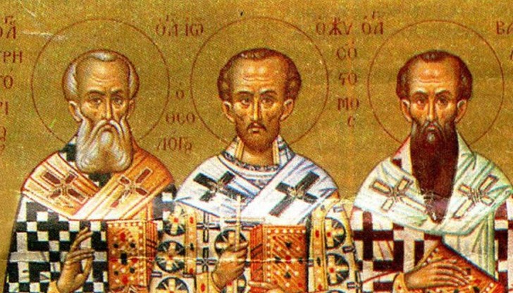 Това са са Василий Велики, Григорий Богослов и Йоан Златоуст