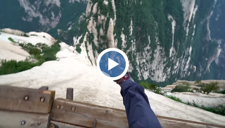 Пътешествениците, минавали от там, са единодушни, че не са виждали по-опасен маршрут за планински преход