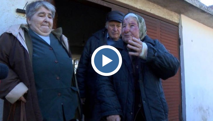 Възрастната жена е проявила храброст, но се е наложило да я приемат в болница